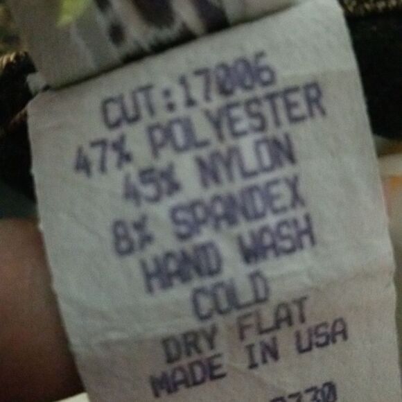 Hanky Panky At the Spa Black/Bronze Paisley Tank and Jacket Lounge Workout Small - Picture 7 of 7